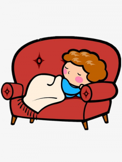 Sleeping Boy, Sofa, Curls, Blanket PNG Image and Clipart for Free ...