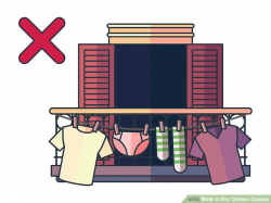How to Dry Clothes Outside (with Pictures) - wikiHow