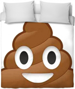 Poop Emoji Blanket/Sheet