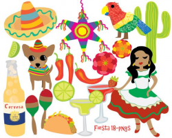 Cinco de Mayo clip art - Fiesta Clip Art - Mexican clip art ...