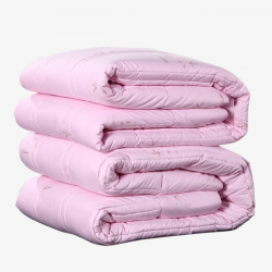Pink Folded Quilt, Quilt, Thin, Fold PNG Image and Clipart for Free ...