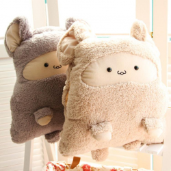 Kaka Mouse Plush Toy Bear Side With Three Pillow Blanket Cute ...