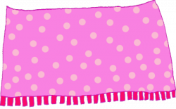 Pink Blanket Clipart