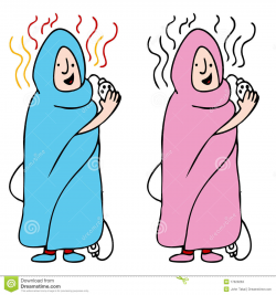 Clip Art Of Warm Blankets Clipart