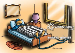Electric Blanket Cartoons and Comics - funny pictures from CartoonStock