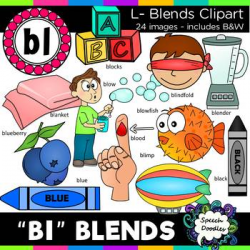 L Blends clipart - 130 images! Mega bundle of Bl, Cl, Fl, Gl, Pl and ...