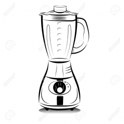 Mixer Clipart Black And White - Letters