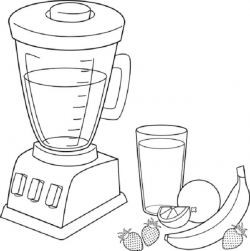 fruit smoothie coloring pages | Food | Pinterest | Smoothies