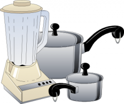 blender and pots - /household/kitchen/appliances/blender ...