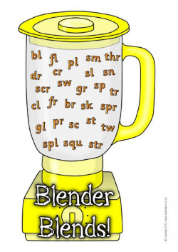 Initial Blender Blends Visual Aids (SB7145) - SparkleBox