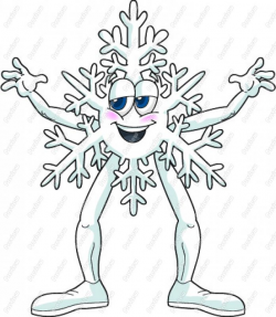 Snow Flake Clip Art- Winter Snow Flakes - Clipart Images - Cartoon