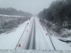Ice and snow cause hazardous travel conditions, multiple crashes ...