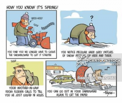 Snow Blowers Cartoons and Comics - funny pictures from CartoonStock