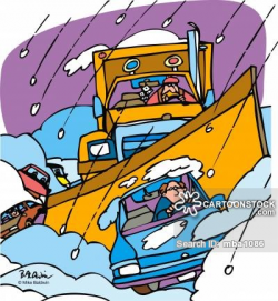 Snow Plough Cartoons and Comics - funny pictures from CartoonStock