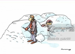 Snow Shoveling Cartoons and Comics - funny pictures from CartoonStock