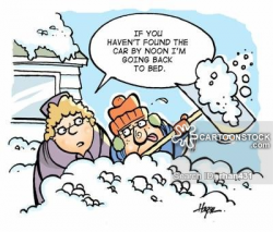 Snowstorm Cartoons and Comics - funny pictures from CartoonStock