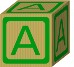 Alphabet Block A Clip Art at Clker.com - vector clip art online ...