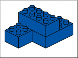 LEGO ClipArt, Building Blocks, FREE CLIPART, Blue Block ...