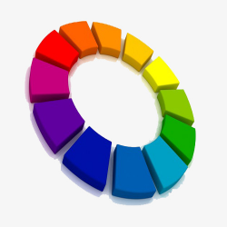 Round Color Blocks, Colorful, Colour, Design PNG Image and Clipart ...