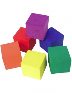 Amazon.com : Teacher Created Resources Foam Color Cubes (20615 ...