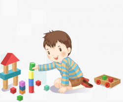 Illustration Blocks, Children Play Blocks, Building Blocks, Block ...