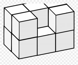 Big Image - 3d Cube Rectangle Block Clipart (#1606782 ...