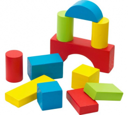 Buy Chad Valley Wooden 80 Piece Block Set | Construction toys | Argos