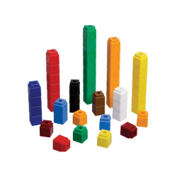 Unifix Cubes/10 Each Of 10 Colours by Didax