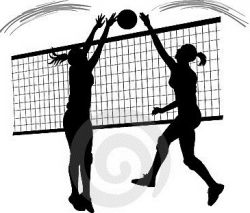 28+ Collection of Volleyball Block Clipart | High quality, free ...