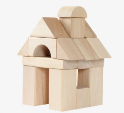 Wood House, Building Blocks, Housing Effect, Woody PNG Image and ...