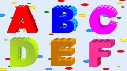 Alphabet Songs with building blocks | ABC Song | A for Apple ...