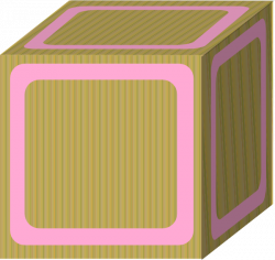 Block Plain Pink Clip Art at Clker.com - vector clip art online ...