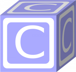 C Block Blue Clip Art at Clker.com - vector clip art online, royalty ...