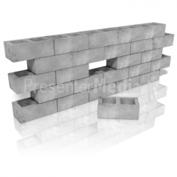 Cinder Block Wall Hole - Presentation Clipart - Great Clipart for ...