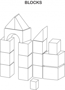 Abc Blocks Coloring Pages# 1893778