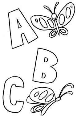 Abc Blocks Coloring Pages# 1893776