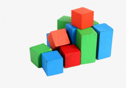 Colored Squares Decorative Material, Color, Box, Building Blocks PNG ...