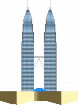 Clipart - Petronas Twin Towers