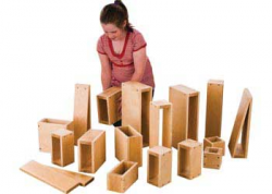 Natural Wooden Blocks - Construction & Engineering