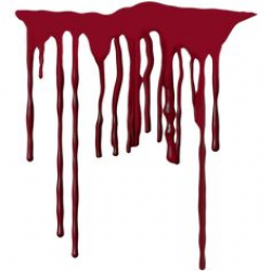 Dripping Blood Decor Transparent PNG Clip Art Image | Jialin Shi ...