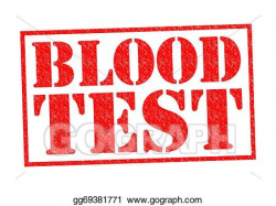 Stock Illustration - Blood test. Clipart Drawing gg69381771 ...