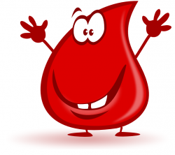 Blood clipart cartoon - Pencil and in color blood clipart cartoon