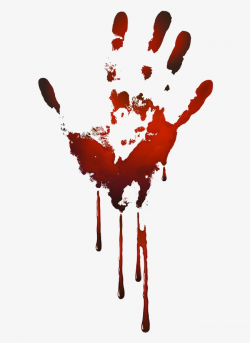 Palm Blood, Bloodstain, Palm, Handprint PNG Image and Clipart for ...
