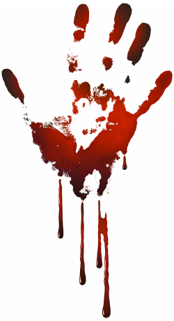 Bloody Handprint PNG Clip Art Image | Gallery Yopriceville - High ...