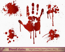 Blood clipart halloween clip art horror murder clipart