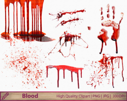 Blood clipart horror clip art halloween bloody stains