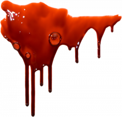 Drip blood on a transparent background. by PRUSSIAART on DeviantArt