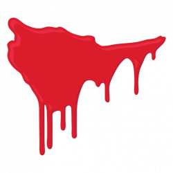 Blood splatter dripping - Transparent PNG & SVG vector