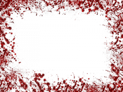 Blood Red Frame Transparent | PNG Arts