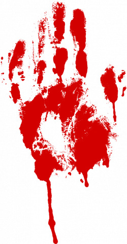 5 Red Bloody Handprint (PNG Transparent) | OnlyGFX.com